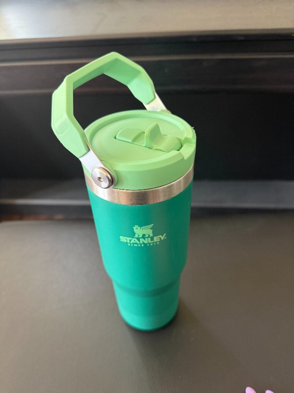 Green IceFlow Stanley Tumbler